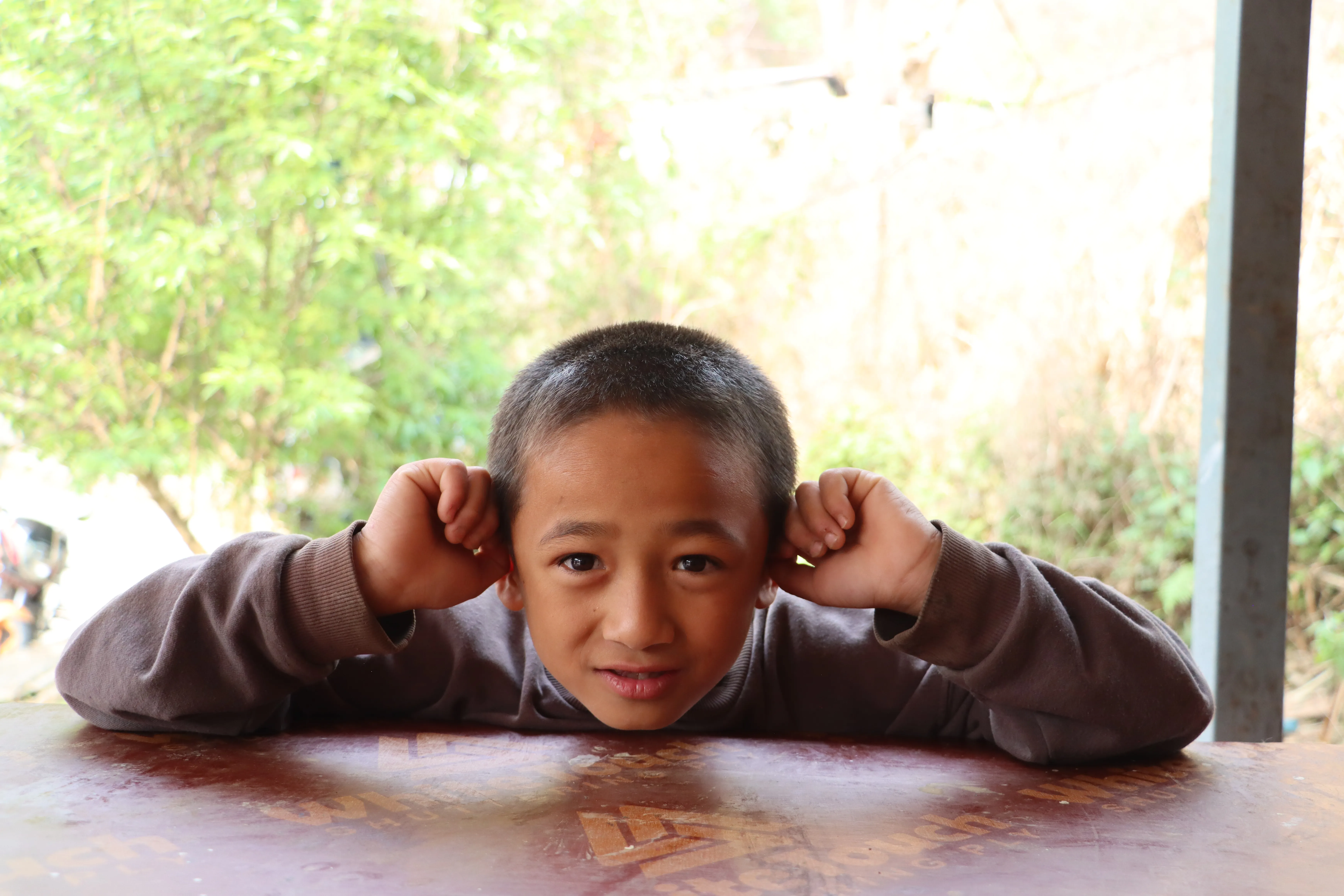 A child or a quiet moment of connection